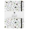 Toasted Crumpet ‘Wildflower Meadows’ White A5 Lined Notebook -Children's Peripheral Store no35nt toasted crumpet wildflower meadows white a5 notebook 1