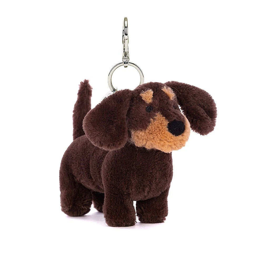 Jellycat Otto Sausage Dog Bag Charm 3 Jellycat Otto Sausage Dog Bag Charm