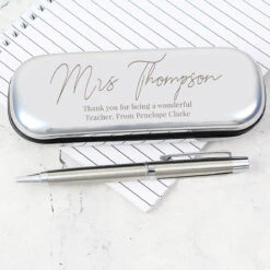 Personalised Pen And Box Set 12 Personalised Pen And Box Set -Children's Peripheral Store p0103c34 personalised free text pen and box set 5
