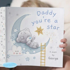 Me To You Personalised Tiny Tatty Teddy ‘Daddy You're A Star’ Poem Book -Children's Peripheral Store p0512ab70 pmc personalised tiny tatty teddy daddy you re a star poem book 3