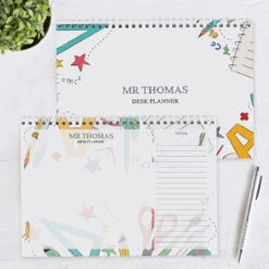 Personalised A4 Desk Planner -Children's Peripheral Store p0512ae03 pmc personalised a4 desk planner 4