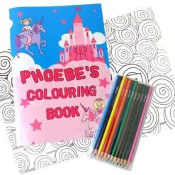 Personalised Princess Colouring Set 7 Personalised Princess Colouring Set -Children's Peripheral Store p0512u77 2
