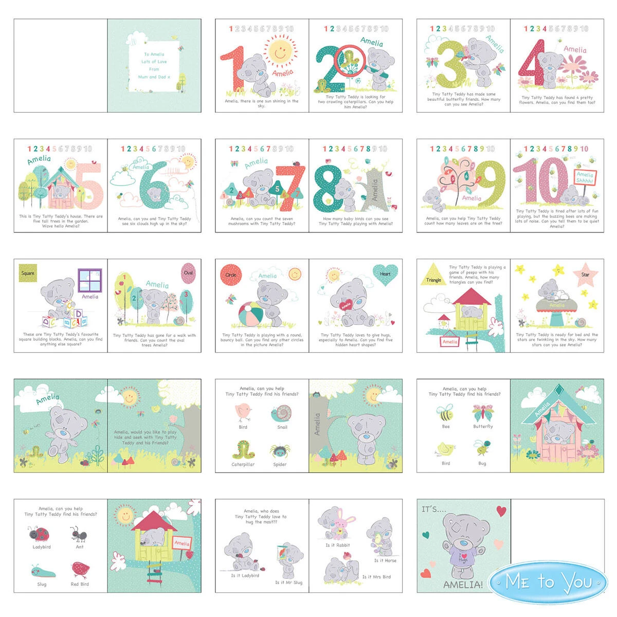 Me To You Personalised Tiny Tatty Teddy Learning Adventures Book 8 Me To You Personalised Tiny Tatty Teddy Learning Adventures Book - Image 6