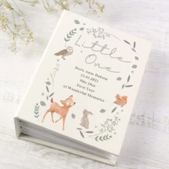 Personalised ‘Woodland Animals’ 6x4 Photo Album With Sleeves 12 Personalised ‘Woodland Animals’ 6x4 Photo Album With Sleeves -Children's Peripheral Store p0710k78 2