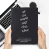 Personalised âFree Textâ Black Hardback A5 Notebook 2 Personalised âFree Textâ Black Hardback A5 Notebook -Children's Peripheral Store p1014b81 2