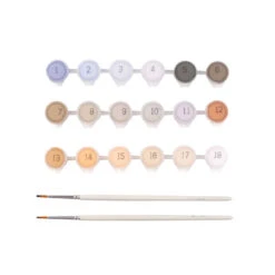 Wrendale Born To Be Wild Fox Paint By Numbers -Children's Peripheral Store pbn002 b