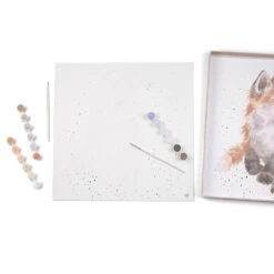 Wrendale Born To Be Wild Fox Paint By Numbers -Children's Peripheral Store pbn002 h