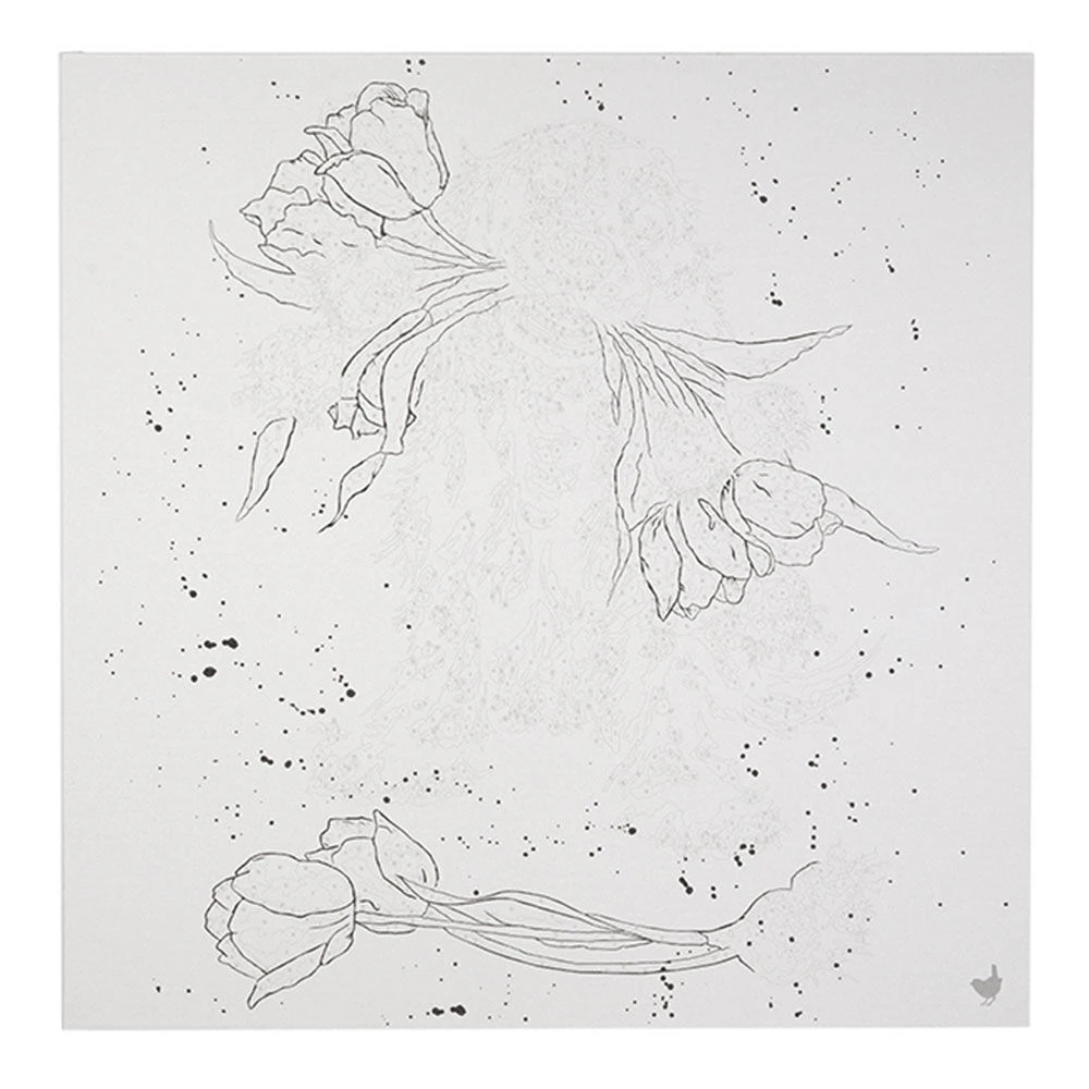 Wrendale Blooming With Love Dog Paint By Numbers 5 Wrendale Blooming With Love Dog Paint By Numbers - Image 3