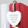 Personalised Silver Heart Bookmark -Children's Peripheral Store personalised memento company p0102f30 heart bookmark 1