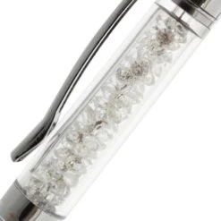 Personalised Diamante Elements Pink Pen -Children's Peripheral Store personalised memento company p010450 pink crystal pen 6