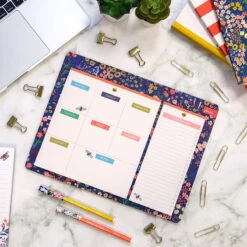 Joules The Bright Side Weekly Planner -Children's Peripheral Store portico jls2146 joules the bright side weekly planner lifestyle