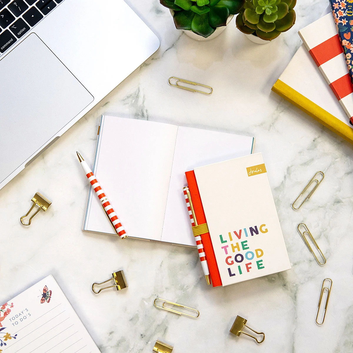 Joules The Bright Side Mini Notebook & Pen 7 Joules The Bright Side Mini Notebook & Pen - Image 5