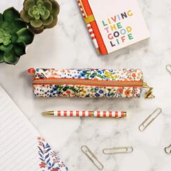 Joules Floral Print Pen & Pouch Set -Children's Peripheral Store portico jls2151 joules floral print pen and pouch set lifestyle