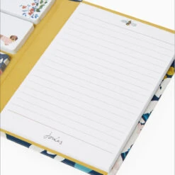 Joules Floral Print Sticky Notes & List Pad -Children's Peripheral Store portico joules jls2145 floral print sticky notes 5