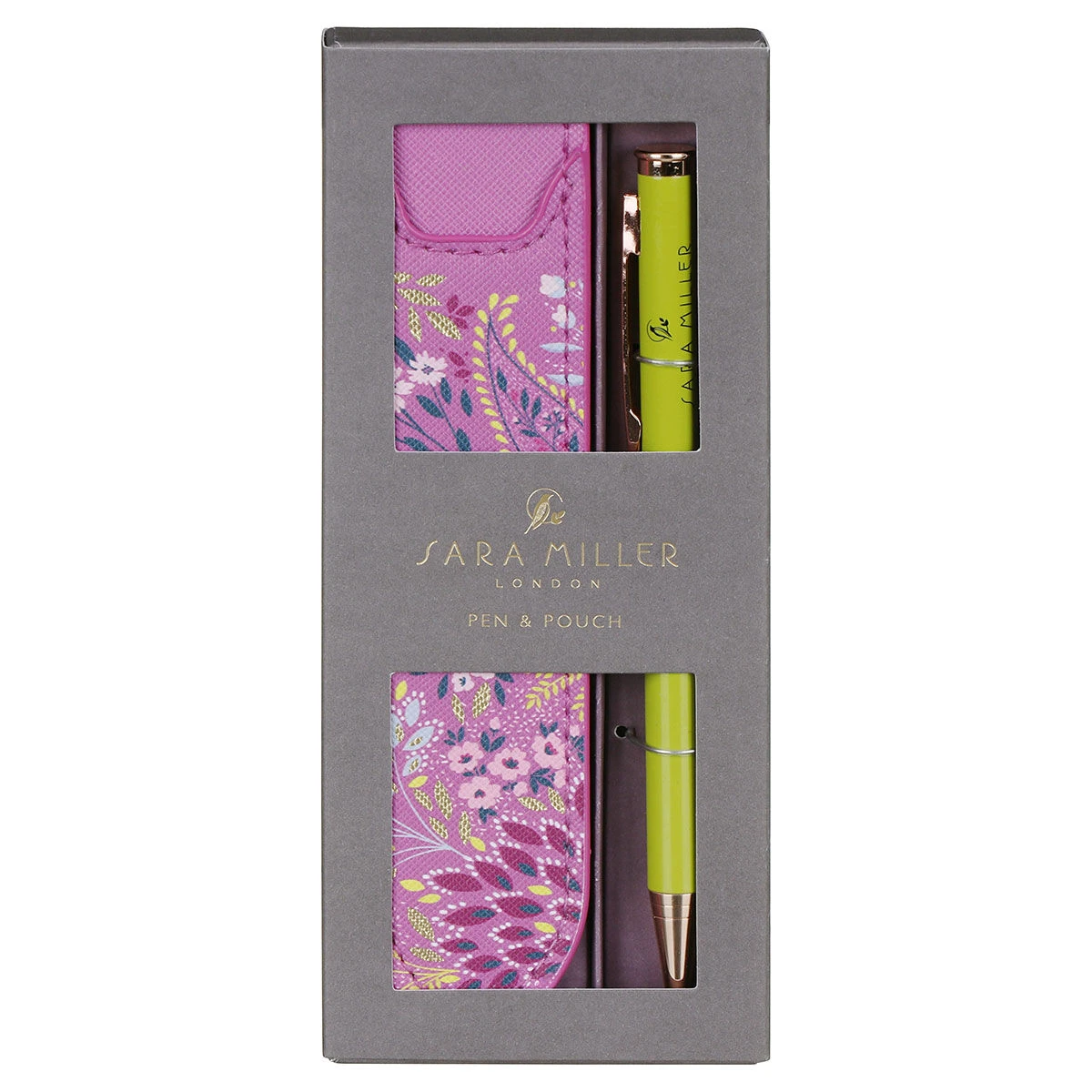 Sara Miller Haveli Garden Pen & Pouch Set 4 Sara Miller Haveli Garden Pen & Pouch Set - Image 2