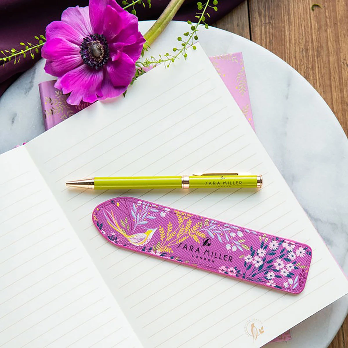 Sara Miller Haveli Garden Pen & Pouch Set 7 Sara Miller Haveli Garden Pen & Pouch Set - Image 5