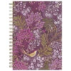 Sara Miller Haveli Garden Plum Songbird Spiral Bound Notebook -Children's Peripheral Store portico sam2158 sara miller haveli garden plum songbird b5 spiral bound notebook 1