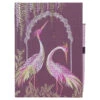 Sara Miller Haveli Garden Plum Dancing Cranes Notebook & Pen