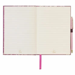 Sara Miller Haveli Garden Plum Dancing Cranes Notebook & Pen -Children's Peripheral Store portico sam2160 sara miller haveli garden plum dancing cranes notebook pen 4