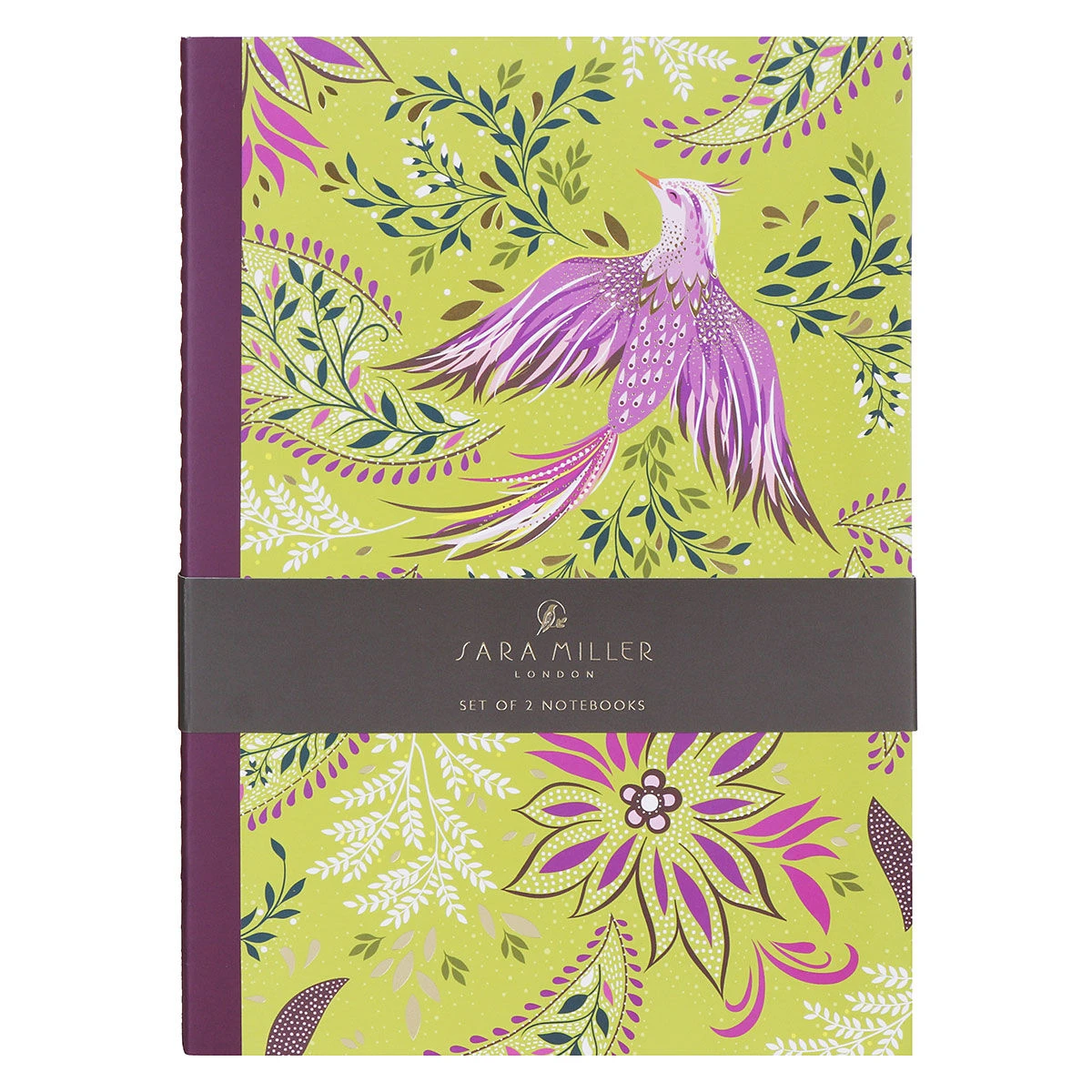 Sara Miller Haveli Garden Set Of 2 A5 Notebooks 4 Sara Miller Haveli Garden Set Of 2 A5 Notebooks - Image 2