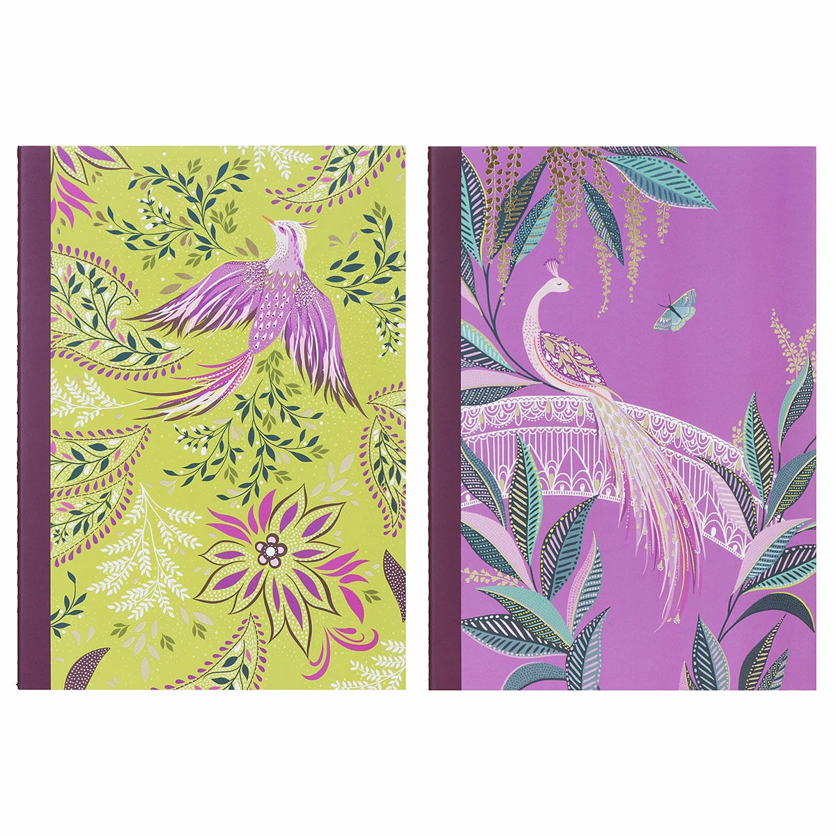 Sara Miller Haveli Garden Set Of 2 A5 Notebooks 5 Sara Miller Haveli Garden Set Of 2 A5 Notebooks - Image 3