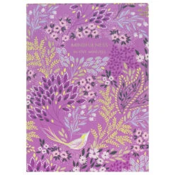 Sara Miller Haveli Garden Mauve Songbird Mindfulness Journal