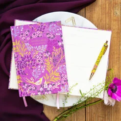 Sara Miller Haveli Garden Mauve Songbird Mindfulness Journal 12 Sara Miller Haveli Garden Mauve Songbird Mindfulness Journal -Children's Peripheral Store portico sam2162 sara miller haveli garden mindfulness journal lifestyle 2