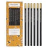 Toasted Crumpet ‘Bee & Honeysuckle’ Set Of 6 Pencils -Children's Peripheral Store ps05 toasted crumpet bee honeysuckle set of 6 pencils 01