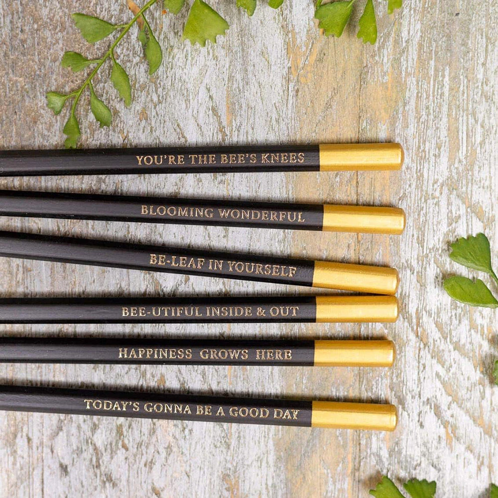 Toasted Crumpet ‘Hydrangea’ Set Of 6 Pencils 7 Toasted Crumpet ‘Hydrangea’ Set Of 6 Pencils - Image 5