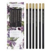 Toasted Crumpet ‘Mulberry’ Set Of 6 Pencils -Children's Peripheral Store ps52 toasted crumpet mulberry set of 6 pencils 01