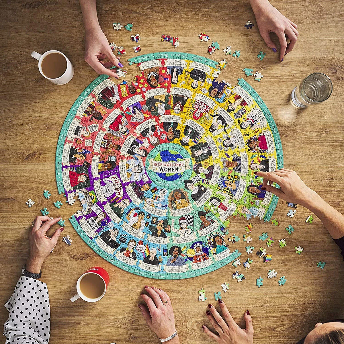 Ridley's Inspirational Women 1000 Piece Jigsaw Puzzle 4 Ridley's Inspirational Women 1000 Piece Jigsaw Puzzle - Image 2