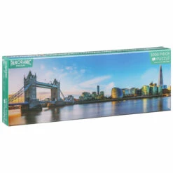 Robert Frederick Tower Bridge 1000 Piece Panoramic Jigsaw Puzzle -Children's Peripheral Store robert frederick rfs13881 tower bridge 1000 piece panoramic jigsaw puzzle 1