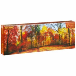 Robert Frederick Autumn Trees 1000 Piece Panoramic Jigsaw Puzzle -Children's Peripheral Store robert frederick rfs13886 autumn trees 1000 piece panoramic jigsaw puzzle 1
