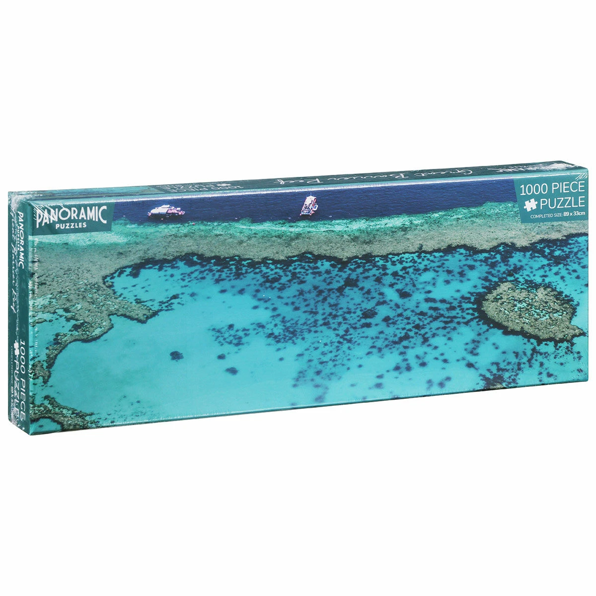 Robert Frederick Great Barrier Reef 1000 Piece Panoramic Jigsaw Puzzle 5 Robert Frederick Great Barrier Reef 1000 Piece Panoramic Jigsaw Puzzle - Image 3