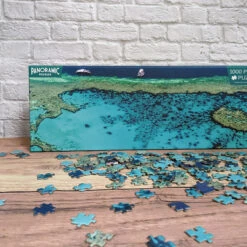 Robert Frederick Great Barrier Reef 1000 Piece Panoramic Jigsaw Puzzle 9 Robert Frederick Great Barrier Reef 1000 Piece Panoramic Jigsaw Puzzle -Children's Peripheral Store robert frederick rfs14028 great barrier reef 1000 piece panoramic jigsaw puzzle lifestyle