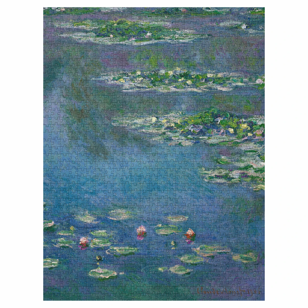Robert Frederick ‘Water Lilies’ Monet 1000 Piece Jigsaw Puzzle 4 Robert Frederick ‘Water Lilies’ Monet 1000 Piece Jigsaw Puzzle - Image 2