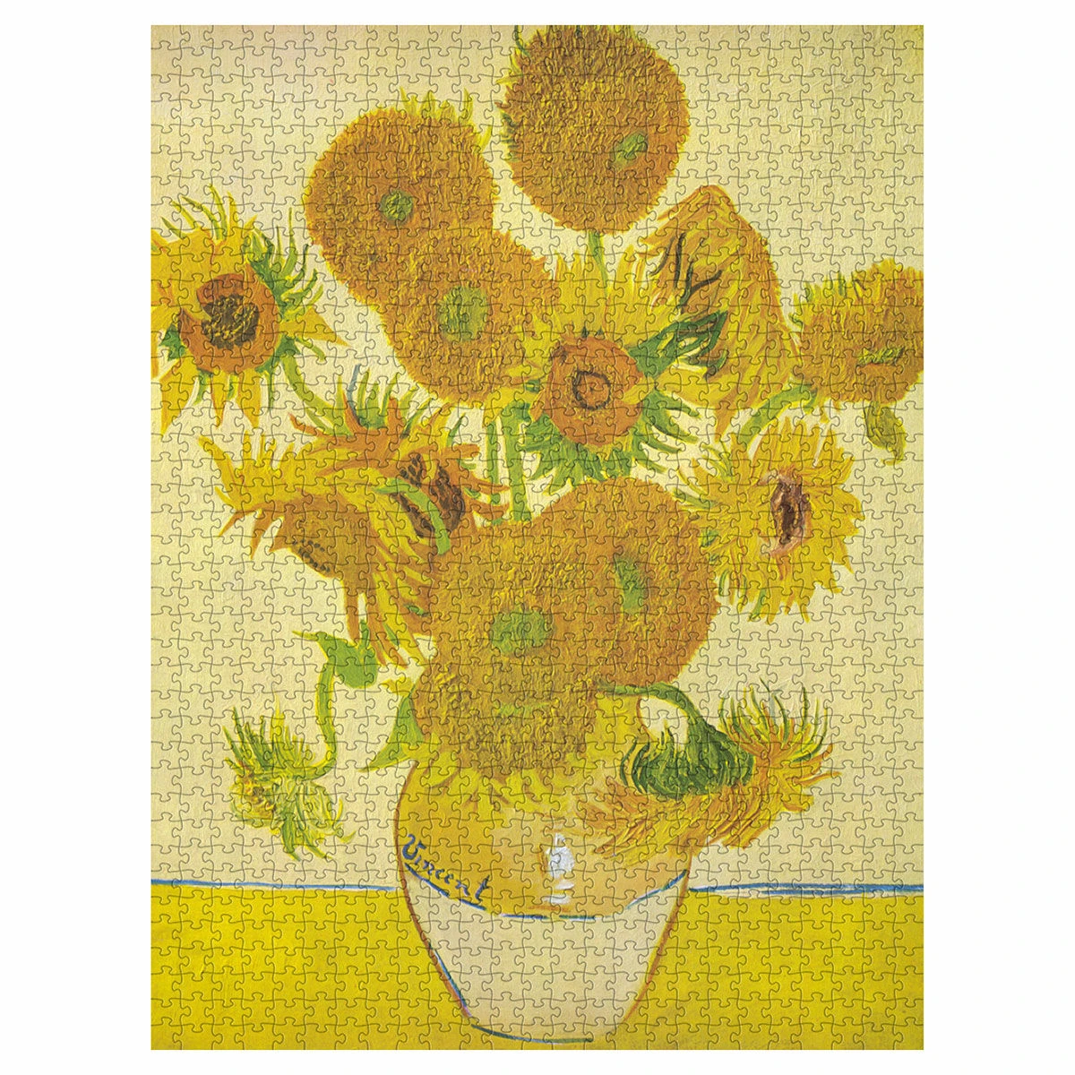Robert Frederick ‘Sunflowers’ Van Gogh 1000 Piece Jigsaw Puzzle 4 Robert Frederick ‘Sunflowers’ Van Gogh 1000 Piece Jigsaw Puzzle - Image 2