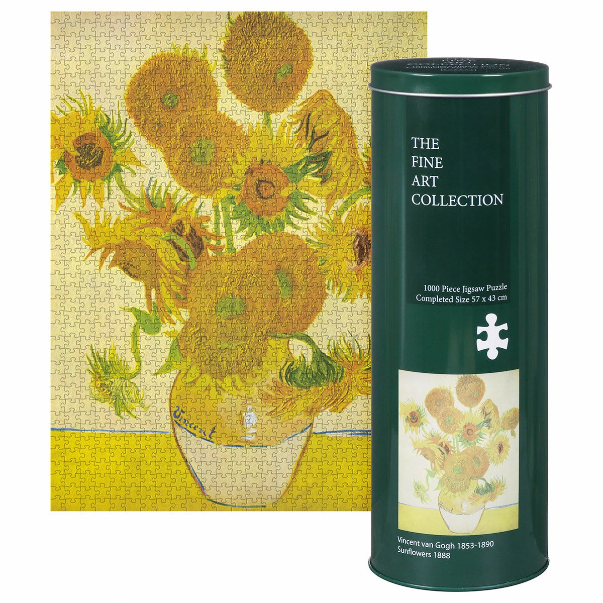 Robert Frederick ‘Sunflowers’ Van Gogh 1000 Piece Jigsaw Puzzle 3 Robert Frederick ‘Sunflowers’ Van Gogh 1000 Piece Jigsaw Puzzle