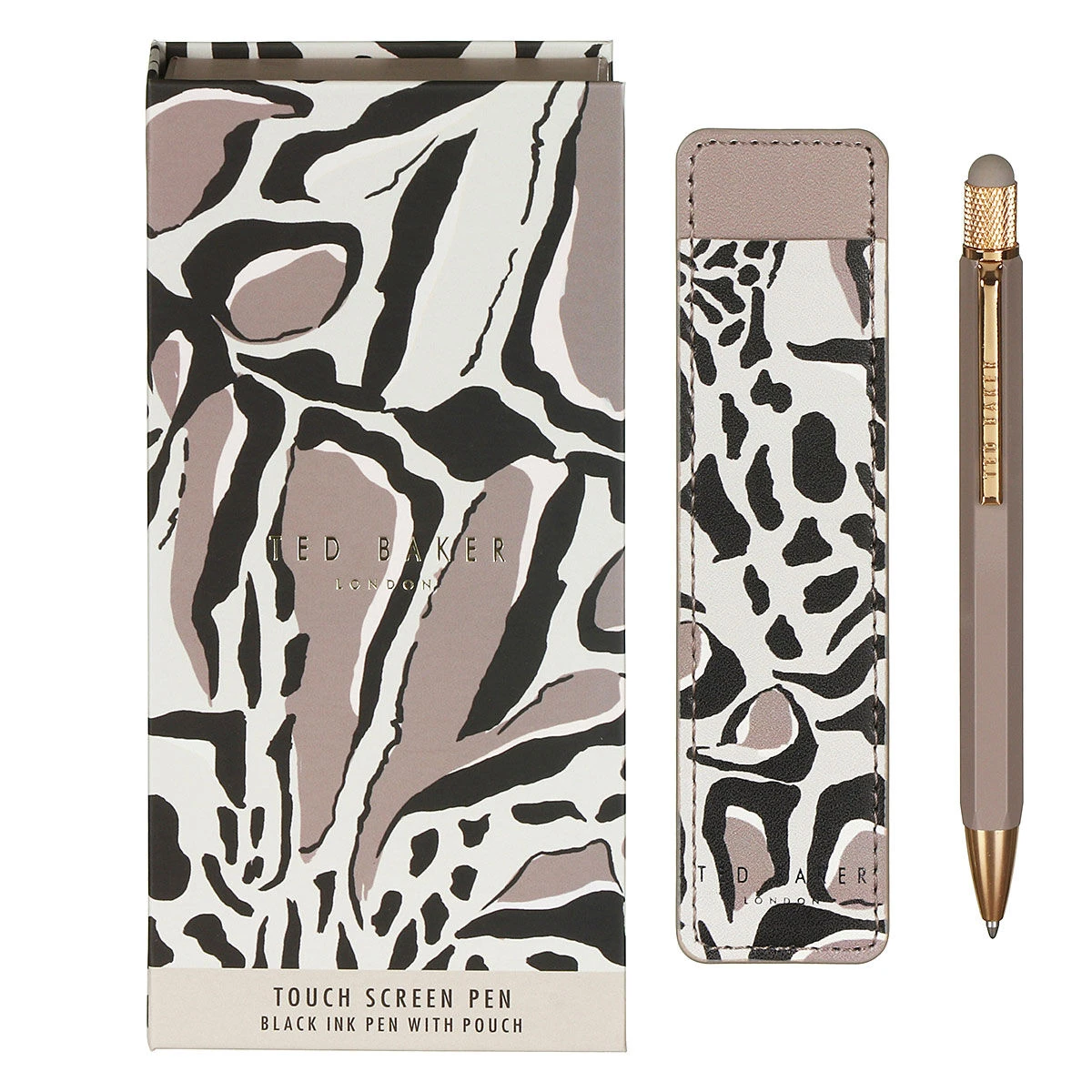 Ted Baker PENCHI Giraffe Print Printed Touch Pen And Pouch 3 Ted Baker PENCHI Giraffe Print Printed Touch Pen And Pouch