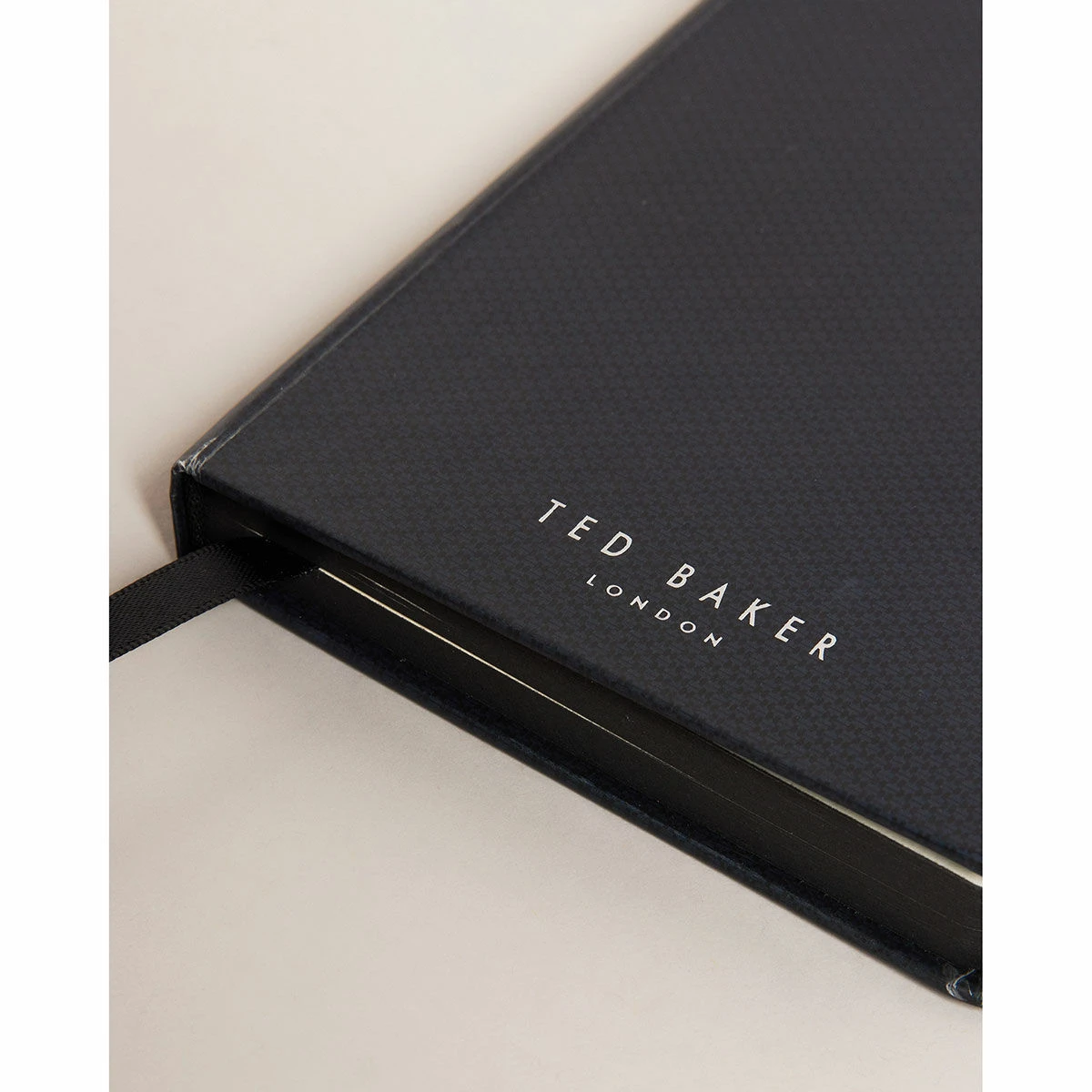 Ted Baker JERRYY Dark Blue A6 Mini Notebook 5 Ted Baker JERRYY Dark Blue A6 Mini Notebook - Image 3