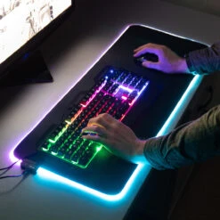 The Source Red5 Zeta Light Up Gaming Mouse Pad – Extra Large