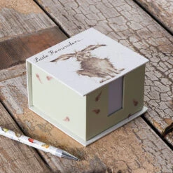 Wrendale Hare Little Reminders Memo Block 7 Wrendale Hare Little Reminders Memo Block -Children's Peripheral Store wrendale designs mb002 hare little reminders memo block lifestyle 1