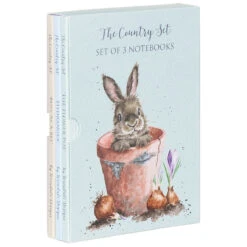 Wrendale The Country Set Set Of Three A6 Notebooks
