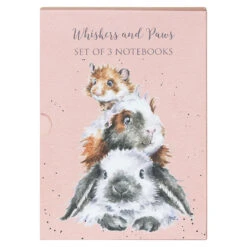 Wrendale ‘Whiskers And Paws’ Set Of Three A6 Notebooks 10 Wrendale ‘Whiskers And Paws’ Set Of Three A6 Notebooks -Children's Peripheral Store wrendale designs n0s002 whiskers and paws set of three a6 notebooks 2