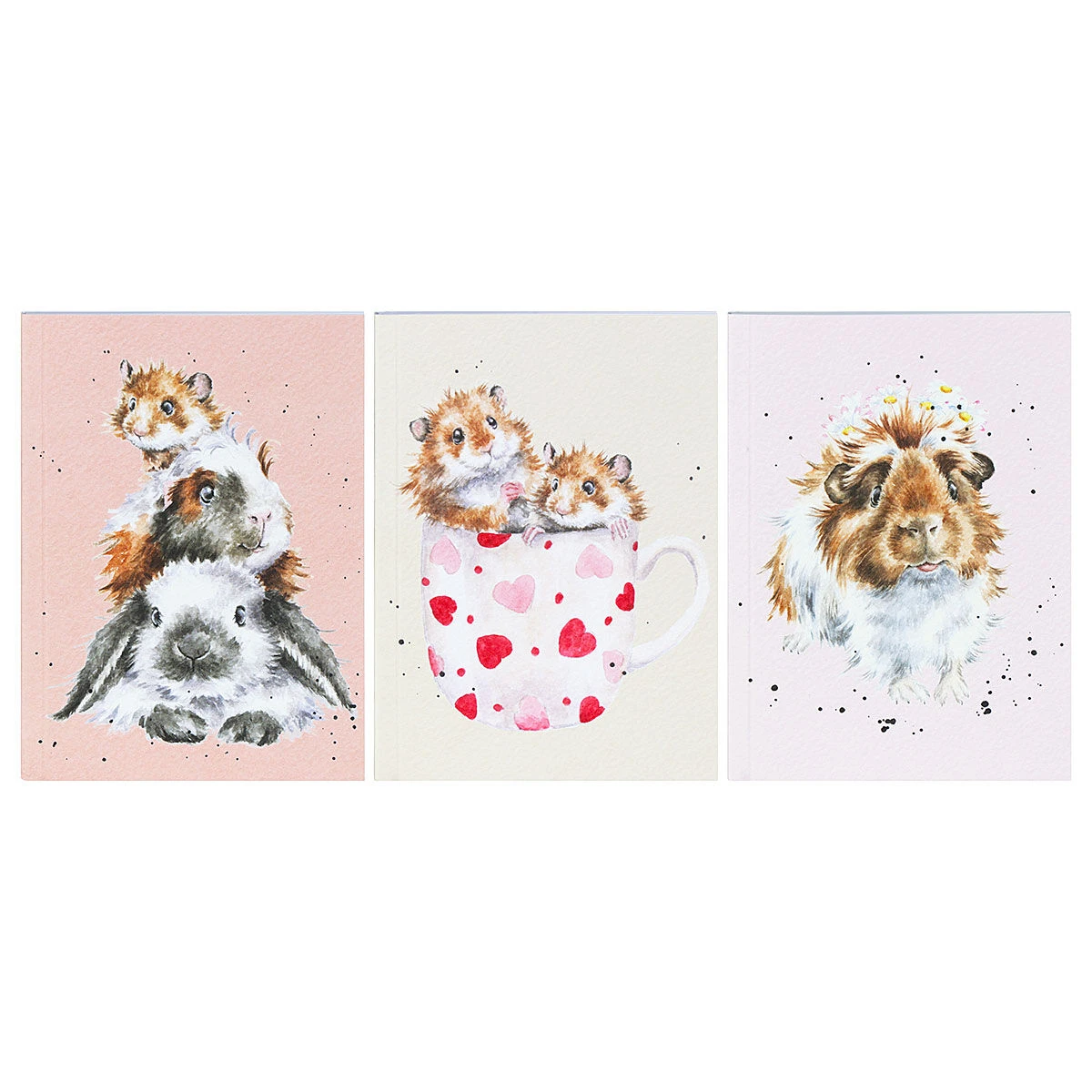 Wrendale ‘Whiskers And Paws’ Set Of Three A6 Notebooks 4 Wrendale ‘Whiskers And Paws’ Set Of Three A6 Notebooks - Image 2