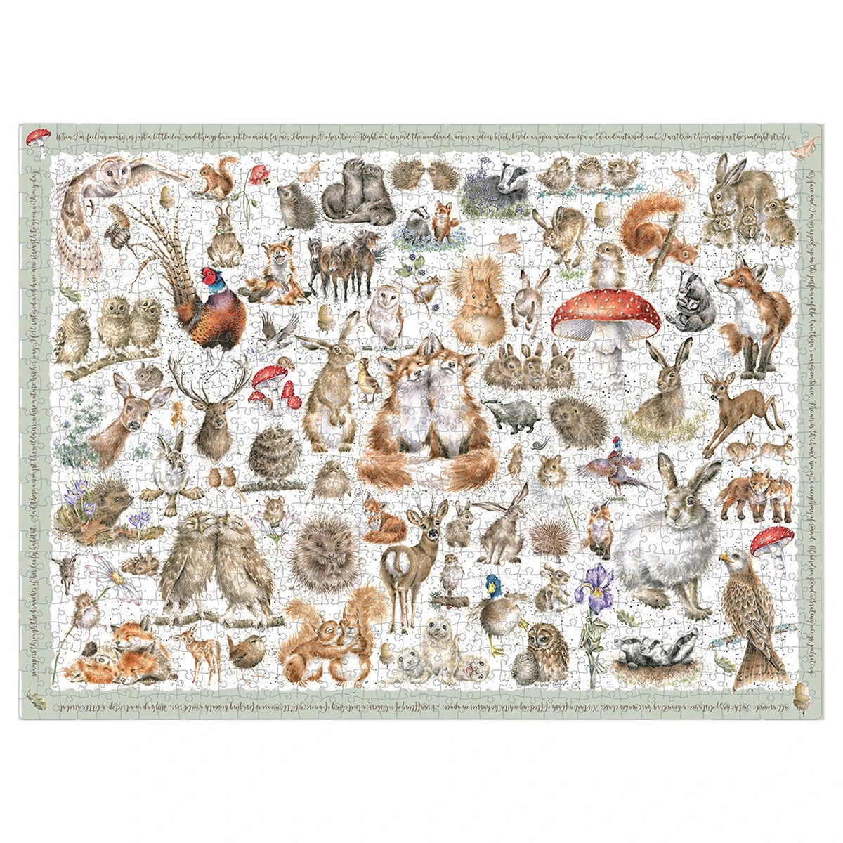 Wrendale ‘The Country Set’ 1000 Piece Jigsaw Puzzle 5 Wrendale ‘The Country Set’ 1000 Piece Jigsaw Puzzle - Image 3