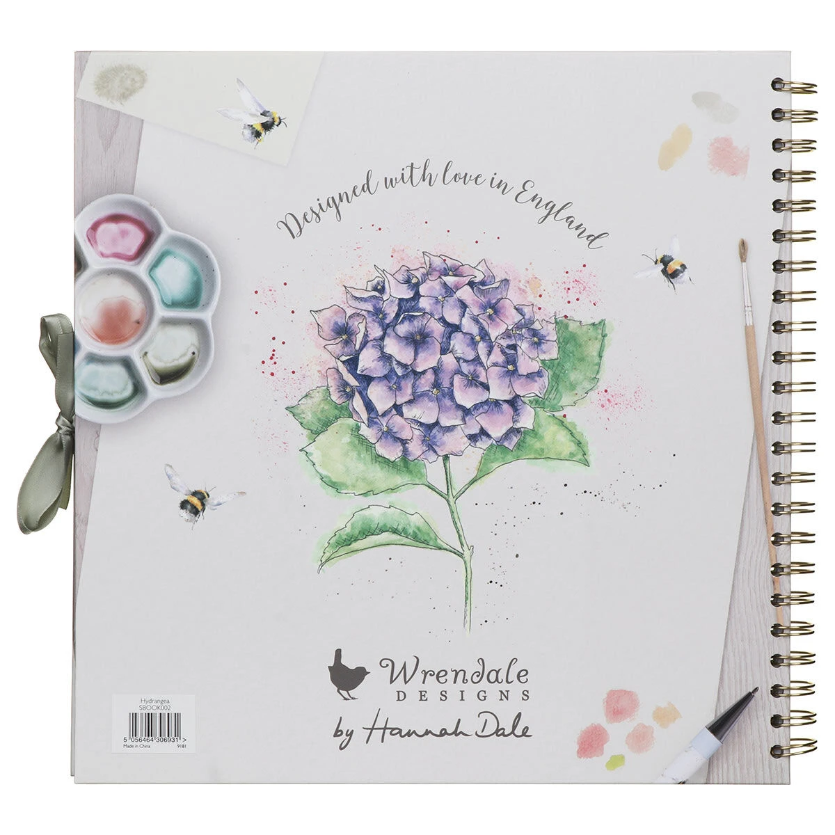Wrendale ‘Hydrangea’ Bee Scrapbook Album 7 Wrendale ‘Hydrangea’ Bee Scrapbook Album - Image 5