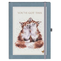 Wrendale 'Contentment' Fox Bullet Journal