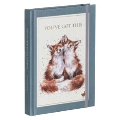 Wrendale 'Contentment' Fox Bullet Journal -Children's Peripheral Store wrendale jr004 contentment fox bullet journal 3