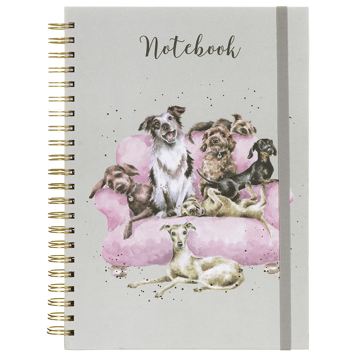 Wrendale Movie Night Dog Spiral Bound A4 Notebook 3 Wrendale Movie Night Dog Spiral Bound A4 Notebook